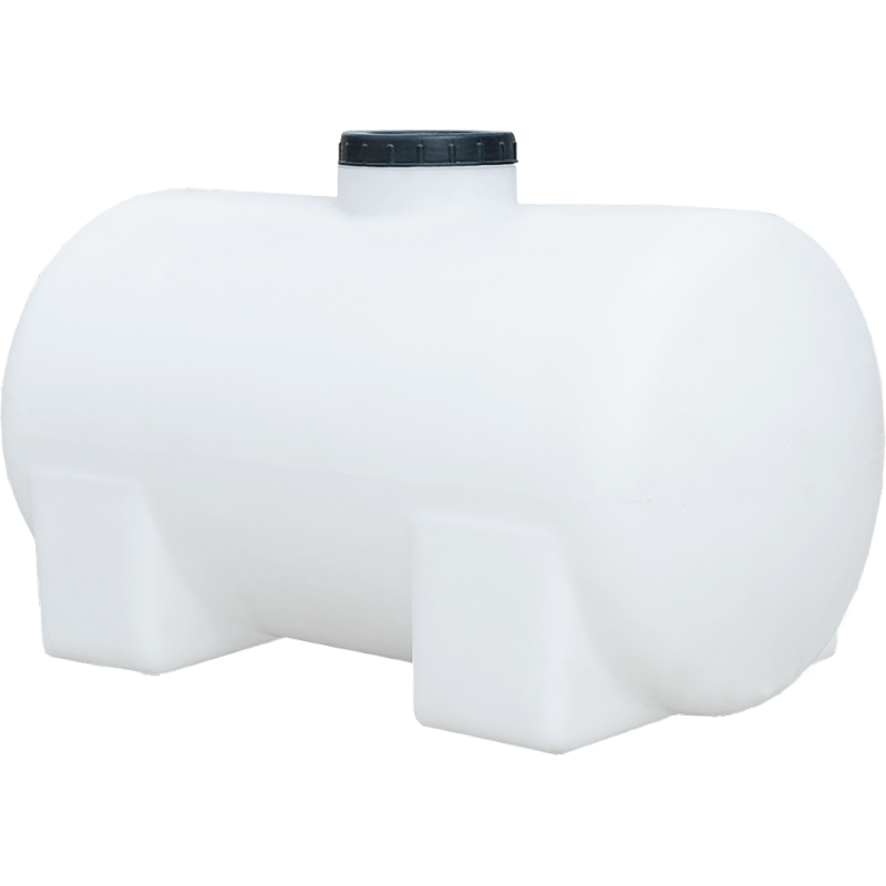 Бак 100 л горизонтальний ГО ПБ білий Пласт Бак